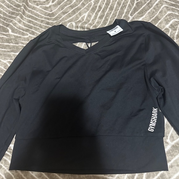 Gymshark Medium Shirt. Black. New without tags. - Picture 2 of 3